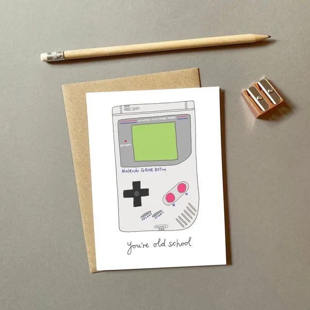 Game Boy - You're Old School - Pack of 6
