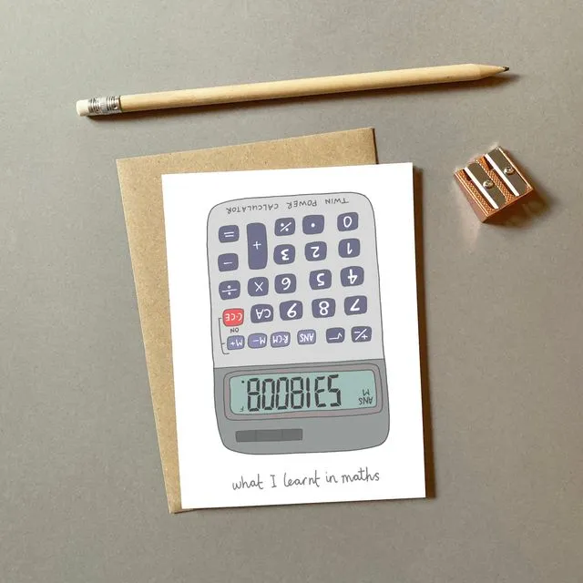 Boobies (Calculator) - Pack of 6