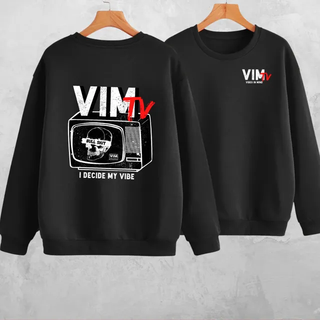 VIM TV Sweater | Black