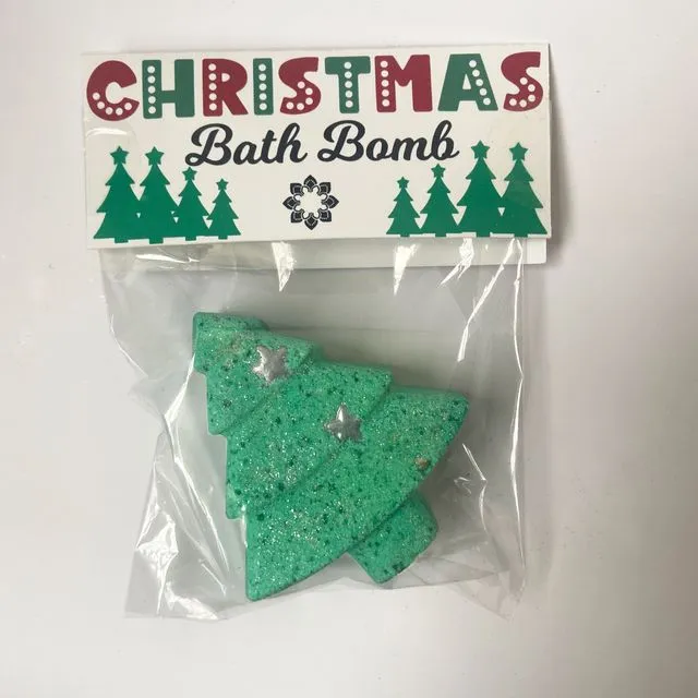 Christmas Tree Bath bomb
