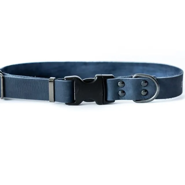 Navy Sport Dog Collar
