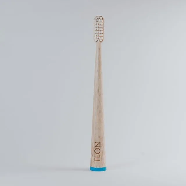 Adult Bamboo Toothbrushes Blue