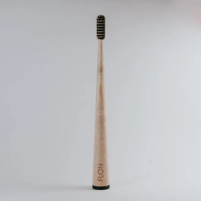 Adult Bamboo Toothbrushes Black