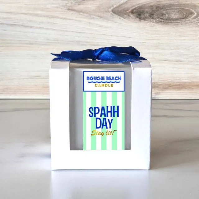 Spahh Day (7oz Boxed Glass Tumbler)