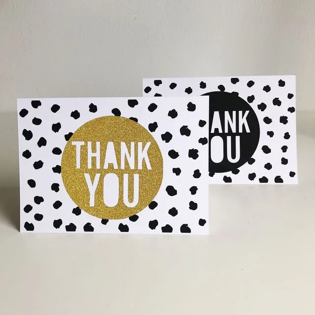 Thank You Cards - Pack of 6