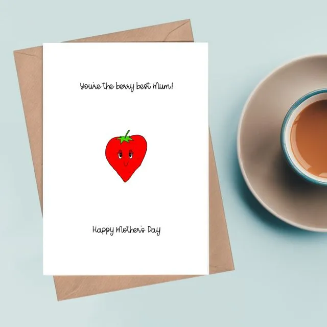 Berry Best Mother's Day Card