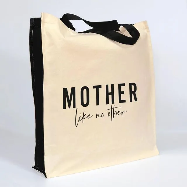 Mother Like No Other Large Canvas Tote Bag - Pack of 5