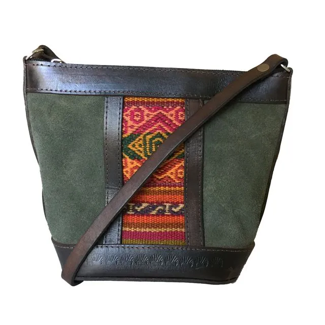 Illampu Green Handbag