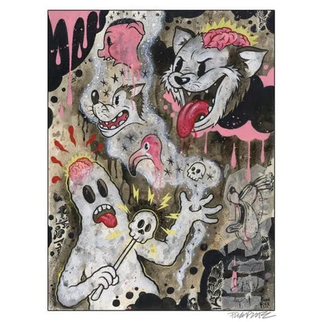 "Bizarre Follies" 8.5x11 Print