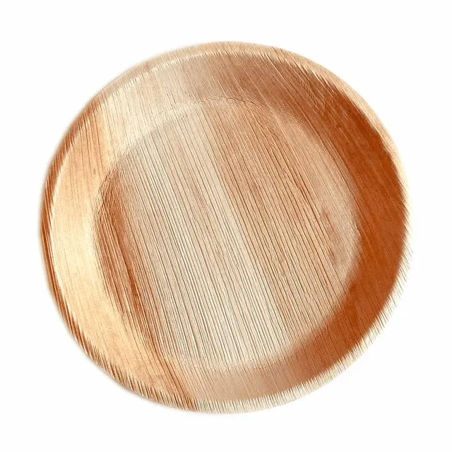 10” Palm Leaf Bamboo like Round Plate (300 Pieces)