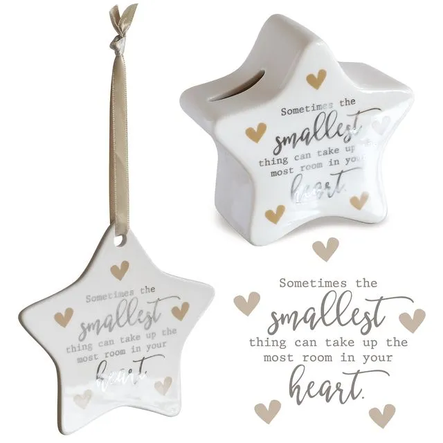 Said with Sentiment Star Money Box Gift Set - Your Heart