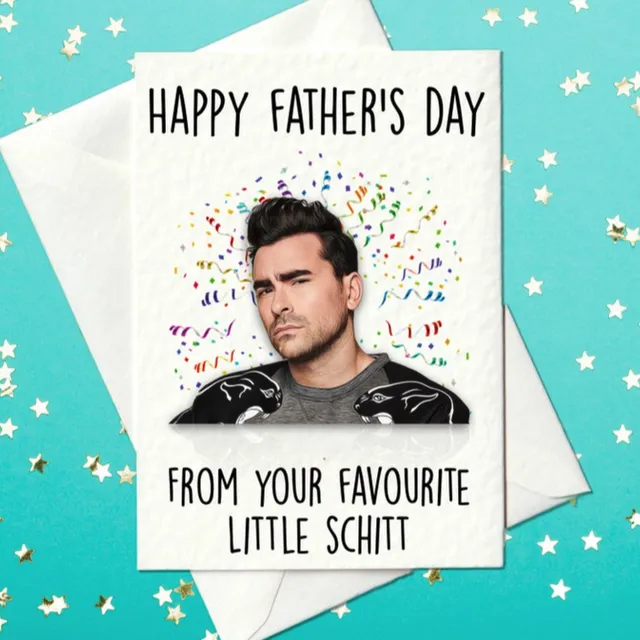 David Rose - Funny Schitt's Creek Inspired Father's Day Card (A6)