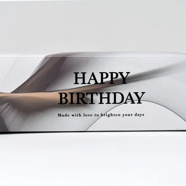 Happy Birthday No 07 - Gift Set of 3 candles