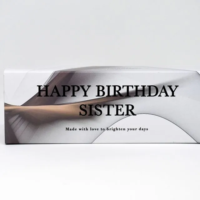 Happy Birthday Sister No 07 - Gift Set of 3 candles