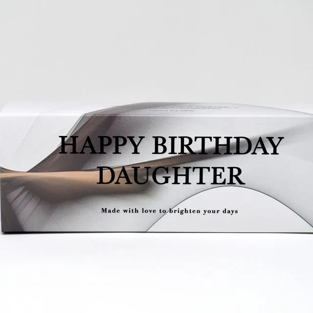 Happy Birthday Daughter No 07 - Gift Set of 3 candles
