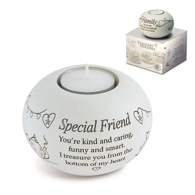 Said with Sentiment Tea Light - Special Friend