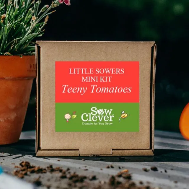 Little Sowers Teeny Tomatoes Mini Kit