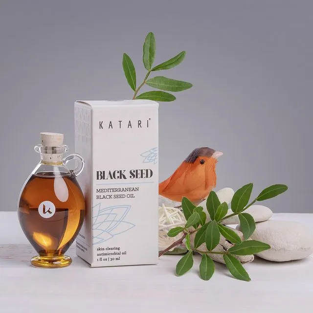 Black Seed Anti-Acne Skin Healing 100% Pure Cold-Pressed Oil 1 fl oz / 30 ml