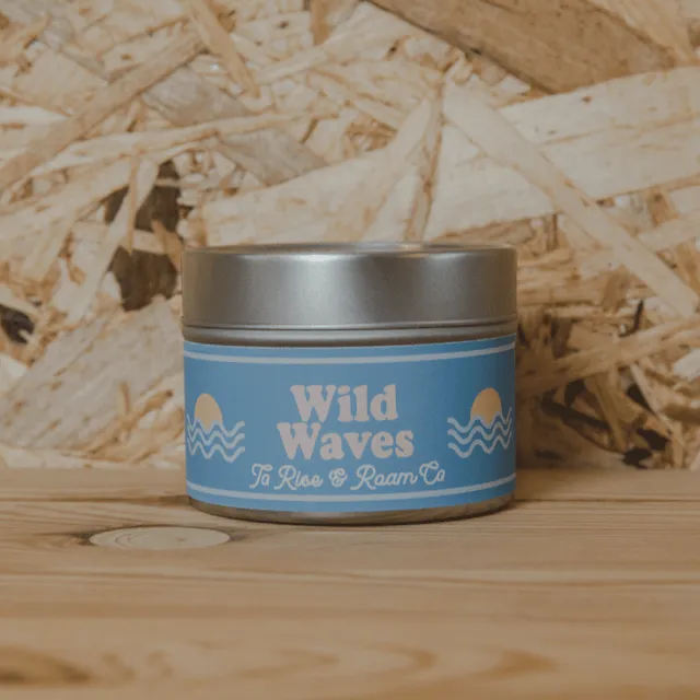 Wild Waves 8oz Tin Candle
