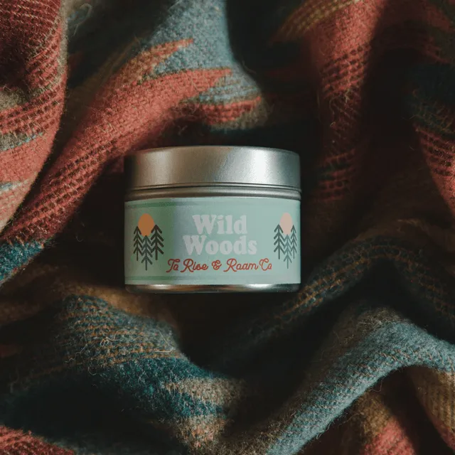 Wild Woods 3.5oz Tin Candle