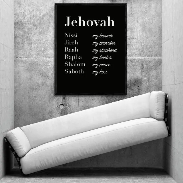Jehovah Whatever You Need (poster)