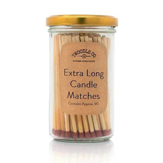 Matches Jar - Gold lid (x90) vegan and cruelty free