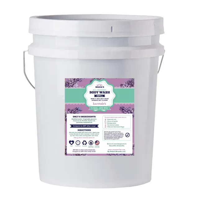 Natural Lavender Body Wash 5 gal (20 kg)
