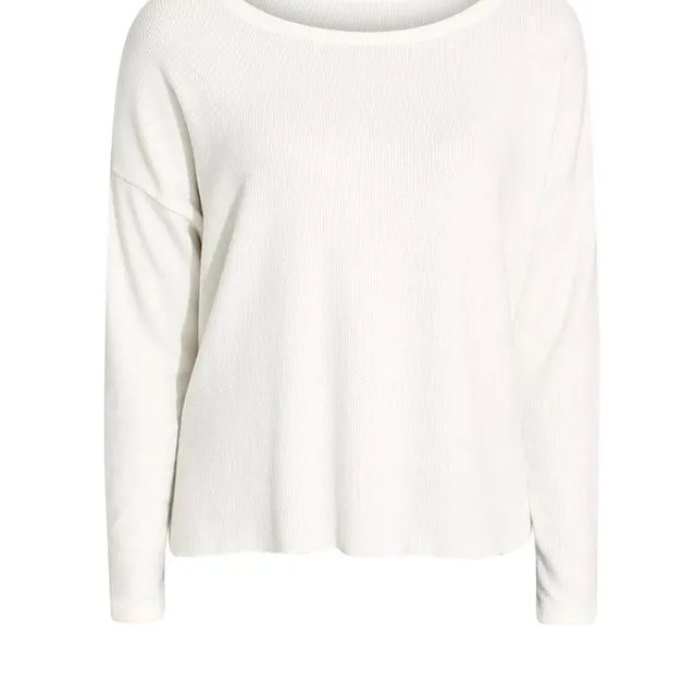 Sweater Slits - White