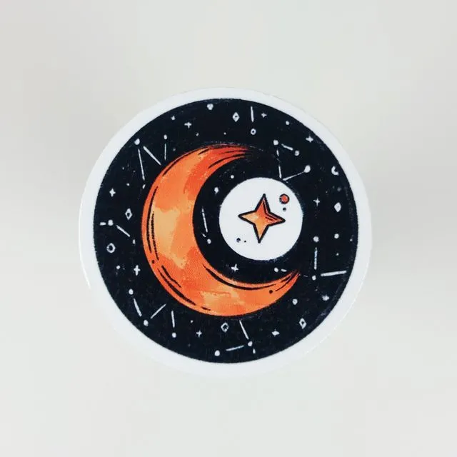 Moon Magic Glossy Sticker