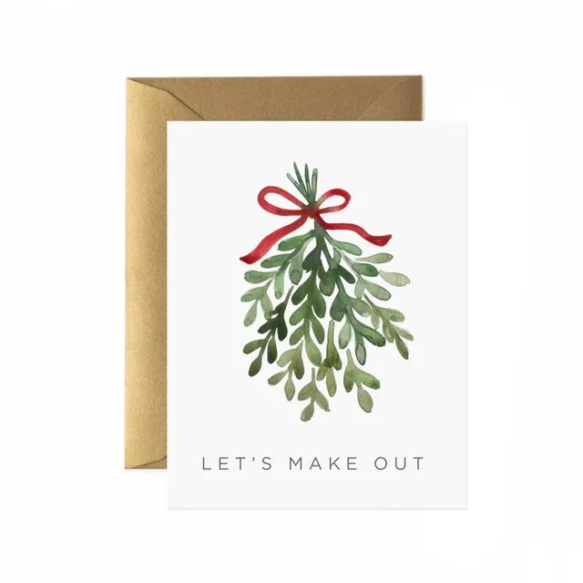 Let's Make Out Greeting Card - Pack of 6