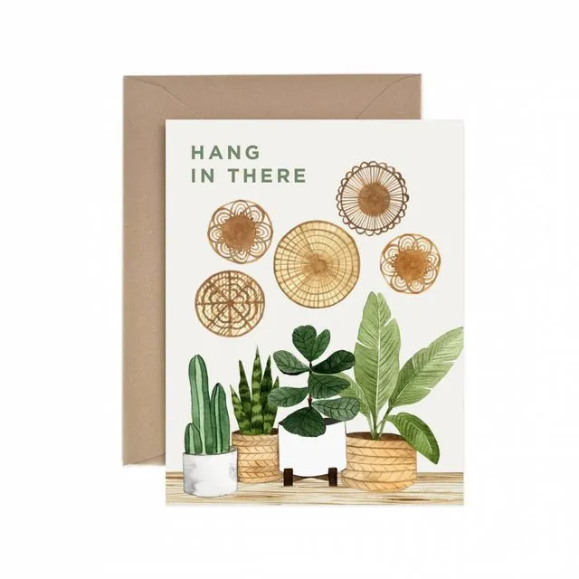 Hang in There Greeting Card - Pack of 6
