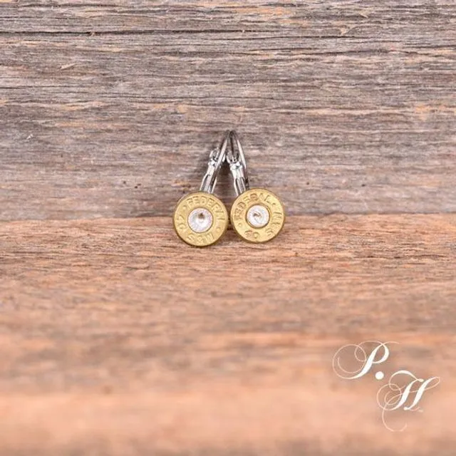 '9MM' French Hook Earrings (NO CRYSTAL)