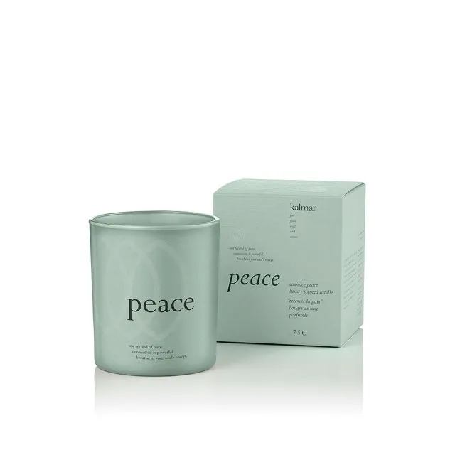 Small Scented PEACE Candle