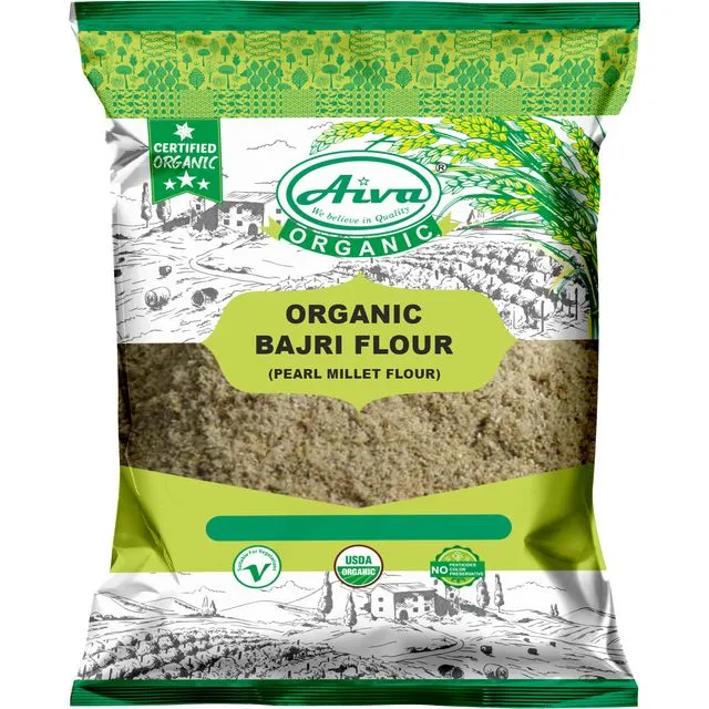 Organic Bajri / Bajra Flour (Pearl Millet) 2 lb