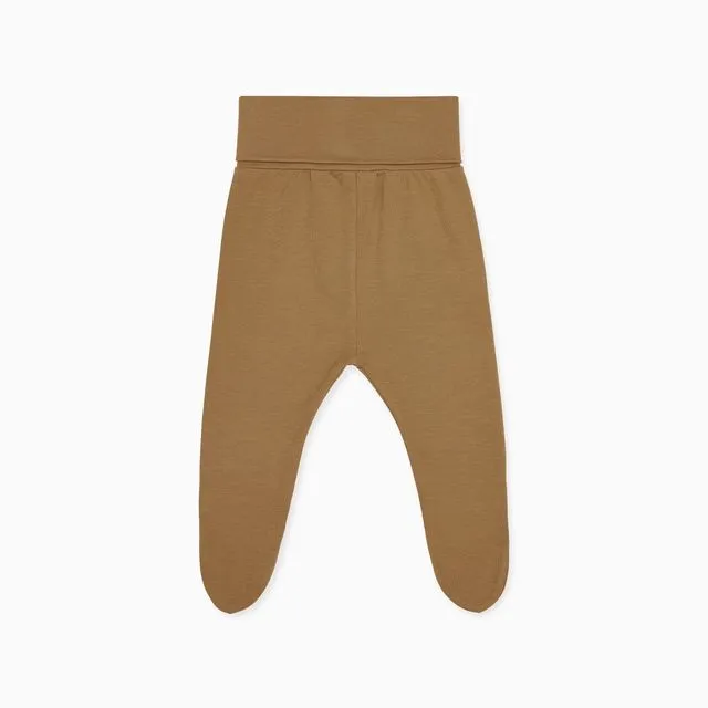 Everyday Footed Pants | Caramel (3M-9M)