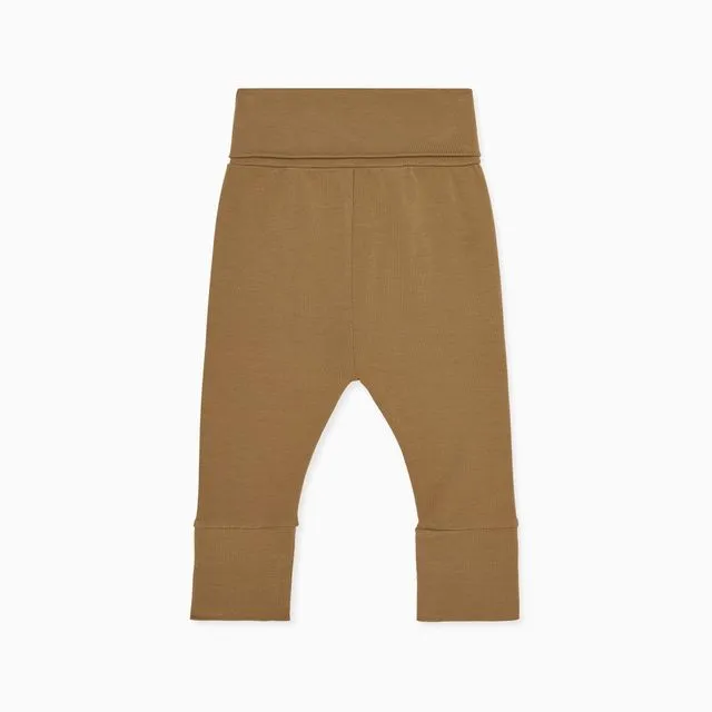 Everyday Unfooted Pants | Caramel (12M-24M)