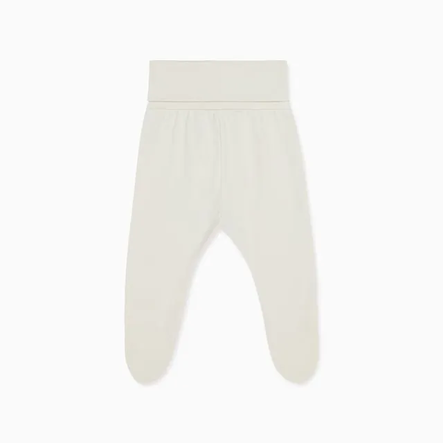 Everyday Footed Pants | Milk (3M-9M)