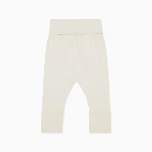 Everyday Unfooted Pants | Milk (12M-24M)