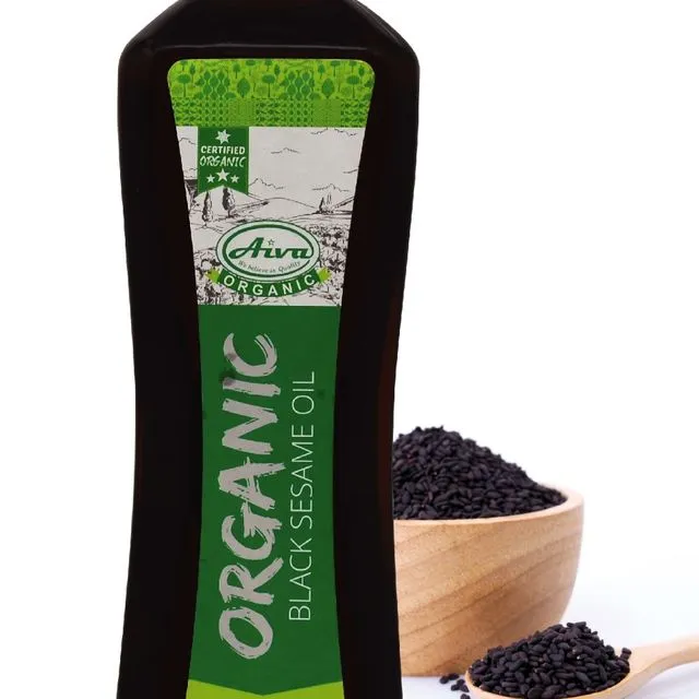 Organic Black Sesame Oil 33.8 fl oz