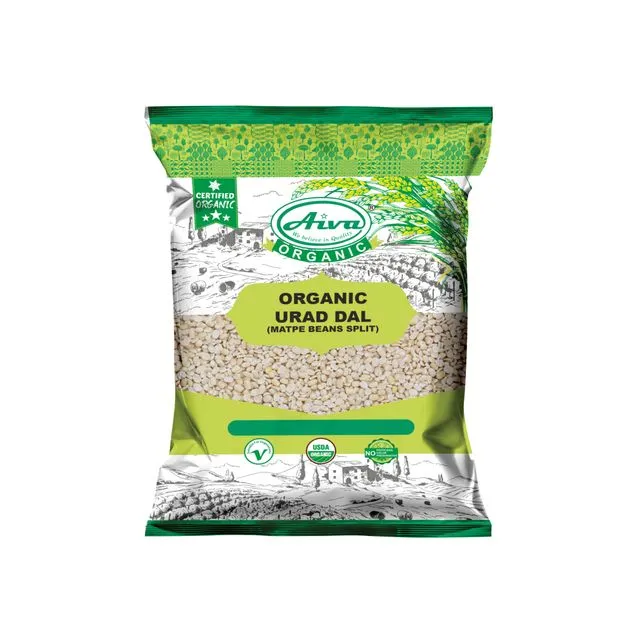Organic Urad Dal (Matpe Bean Split) - Usda Certified 2lb