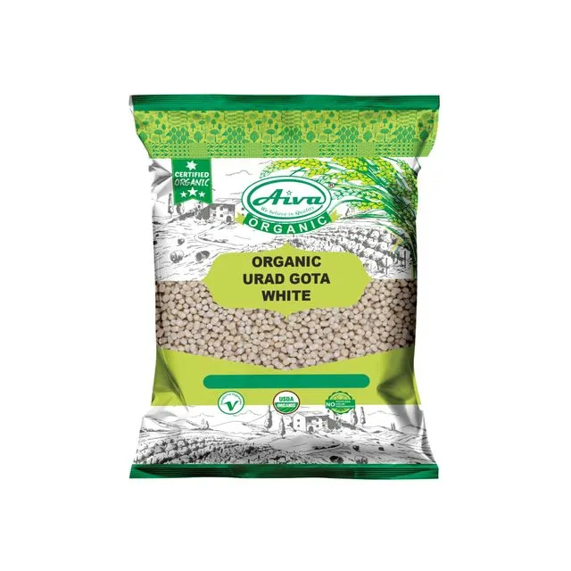 Organic Urad Gota (Matpe Bean No Husk) - Usda Certified 4lb