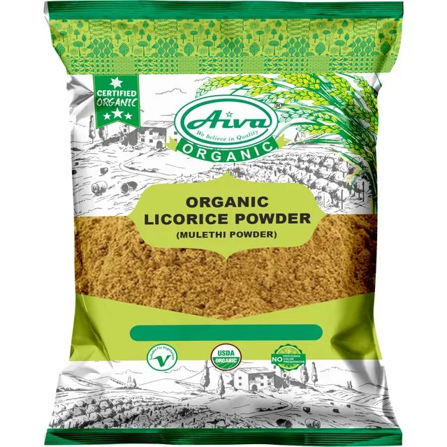 Organic Licorice Root Powder (Mulethi Powder)