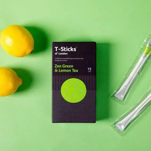 Zen Green & Lemon Tea, 15 T-Sticks
