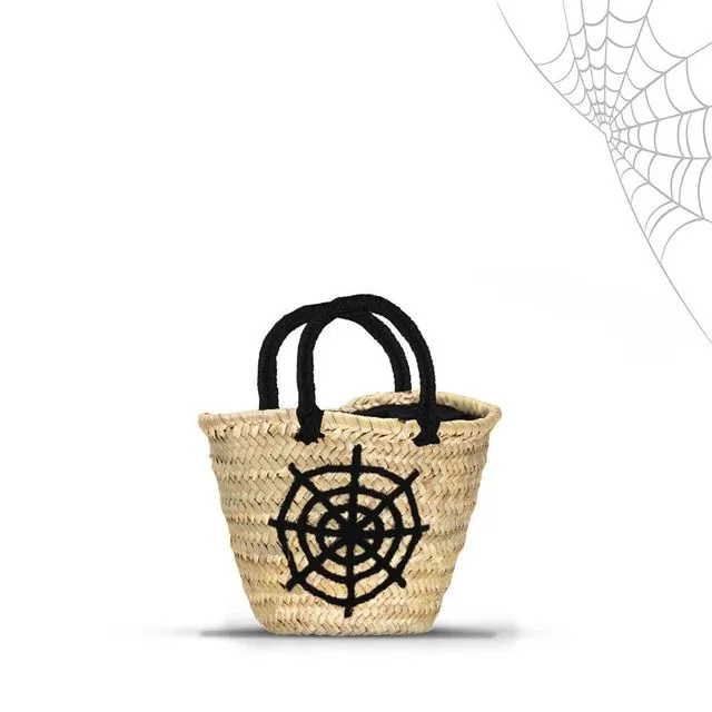 Halloween Bag - Spider's Silk Pattern