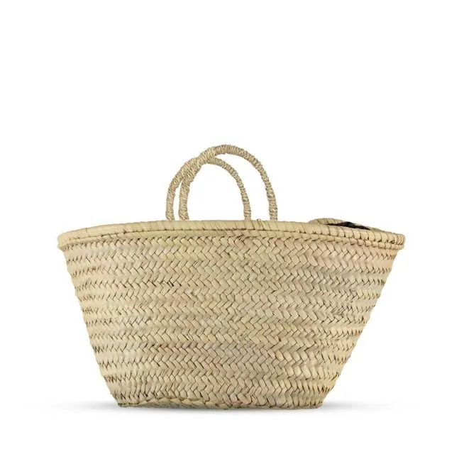 French Market Basket - Straw bag- Tote bag No Lining
