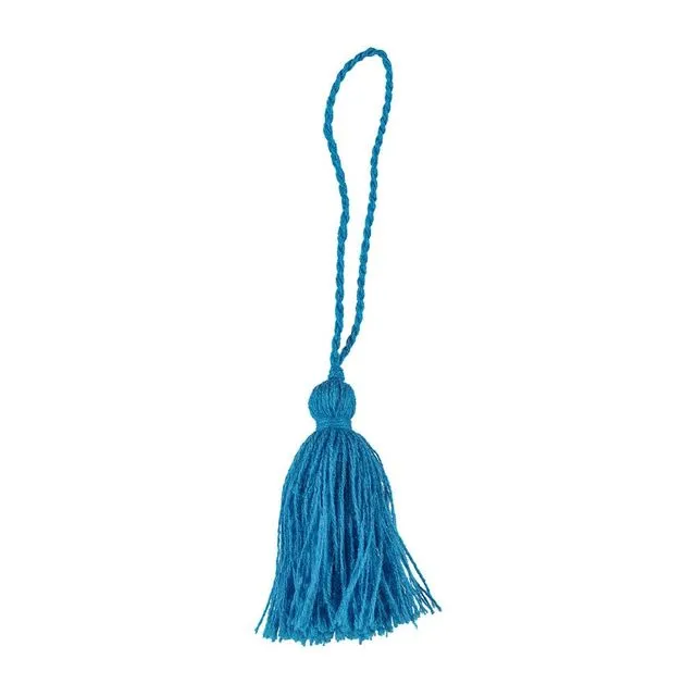 Moroccan Tassels Turquoise