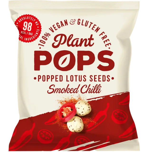 Smoked Chilli - Popped Lotus Seeds (24 x 20g)