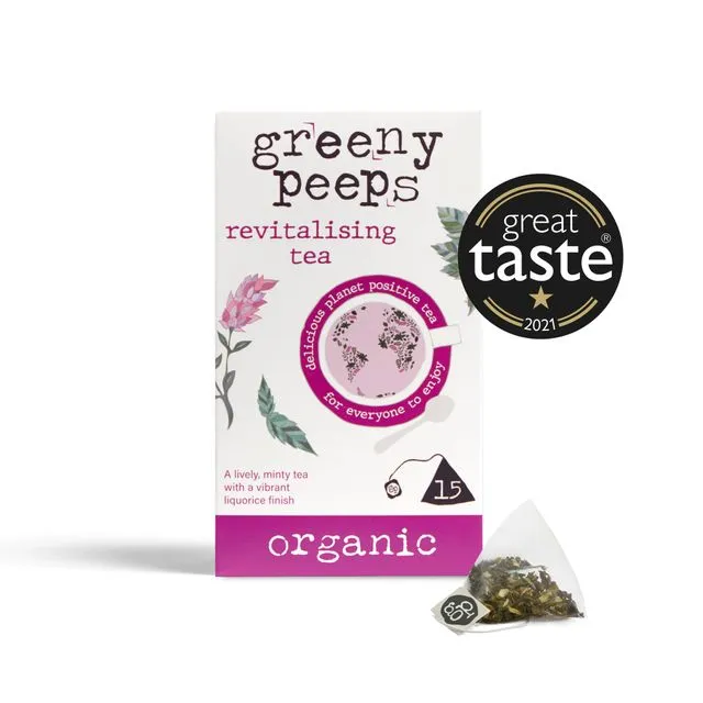 Organic Revitalising Tea - 15 pyramid bags