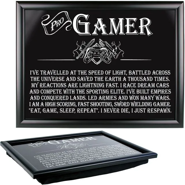 Ultimate Gift for Man Lap Tray - Gamer