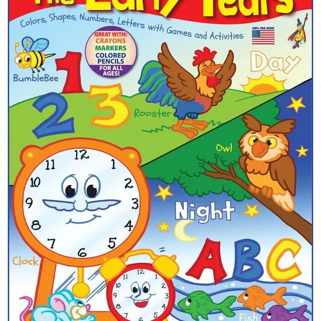 The Early Years (Single) Really Big Coloring Book 17.5 x 22.5 inches